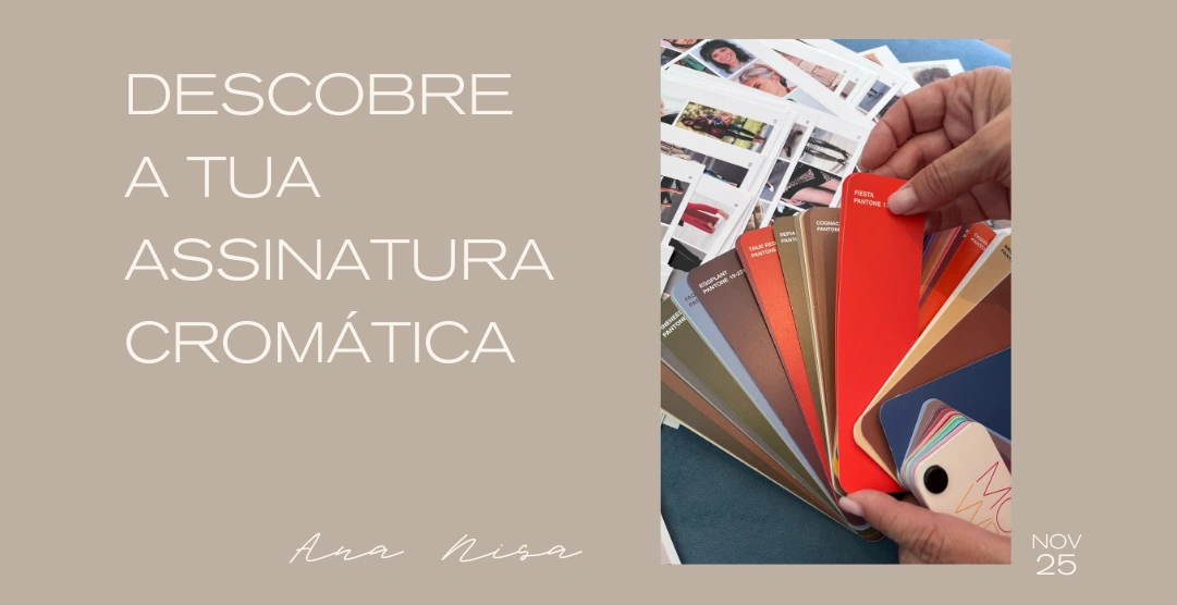 Análise de Coloração Pessoal personalizada: Descobre a tua assinatura cromática